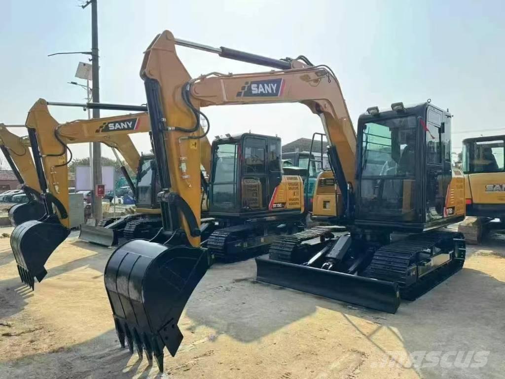 Sany SY75C Малые экскаваторы 7т-12т