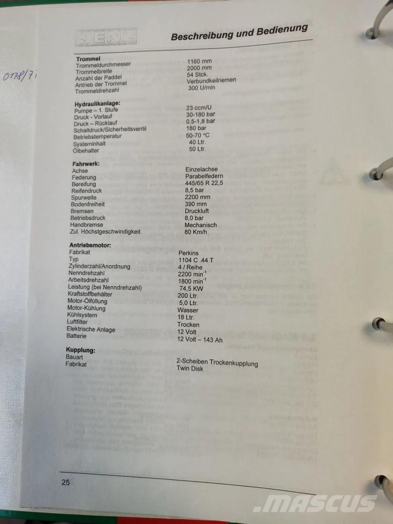 JENZ MU 2000D Промышленные шредеры