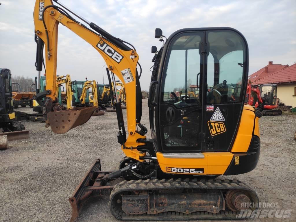 JCB 8026 CTS Мини-экскаваторы