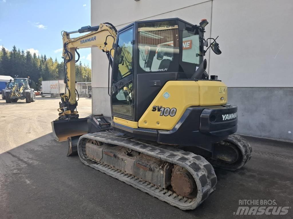 Yanmar SV 100-2A Малые экскаваторы 7т-12т