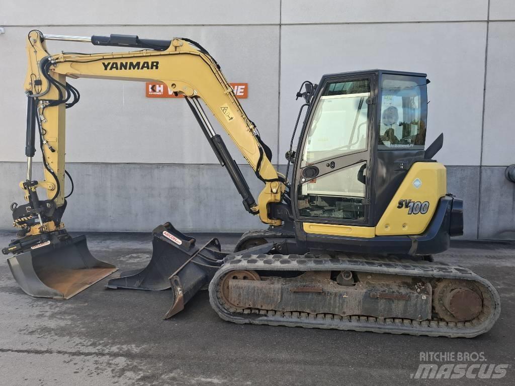 Yanmar SV 100-2A Малые экскаваторы 7т-12т