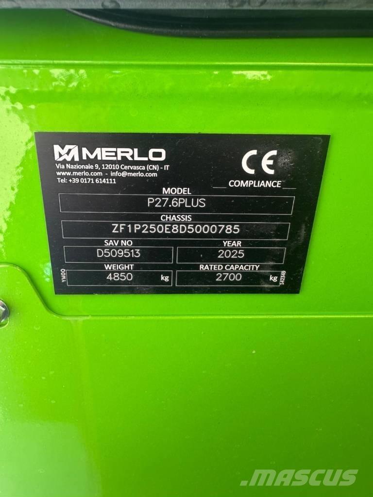 Merlo P 27.6 Plus Телескопические погрузчики