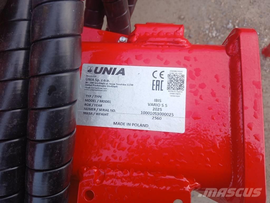 Unia Ibis Vario H 5 Оборотные плуги