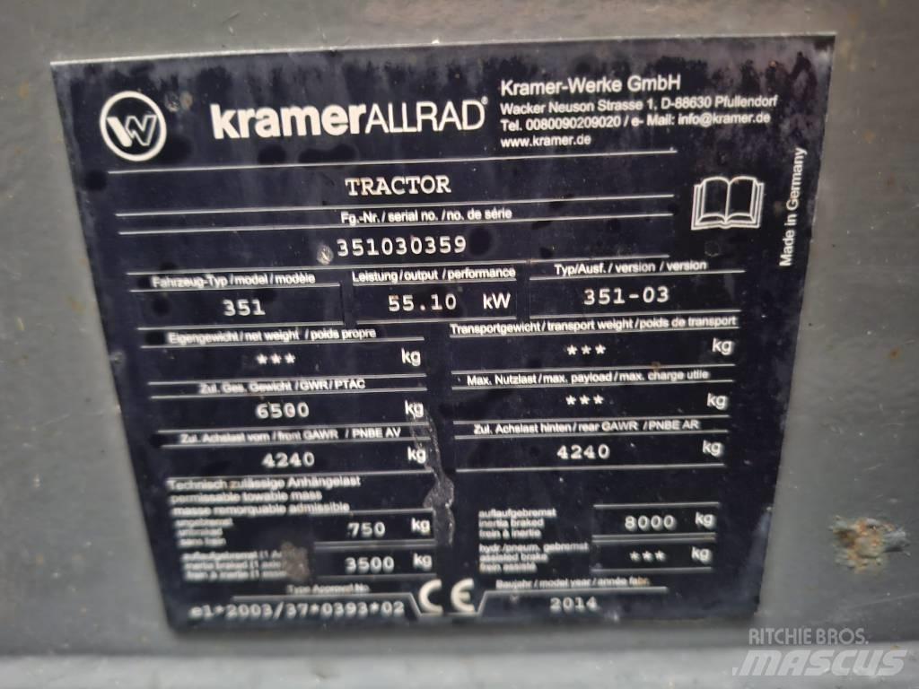 Kramer 580 Фронтальные погрузчики