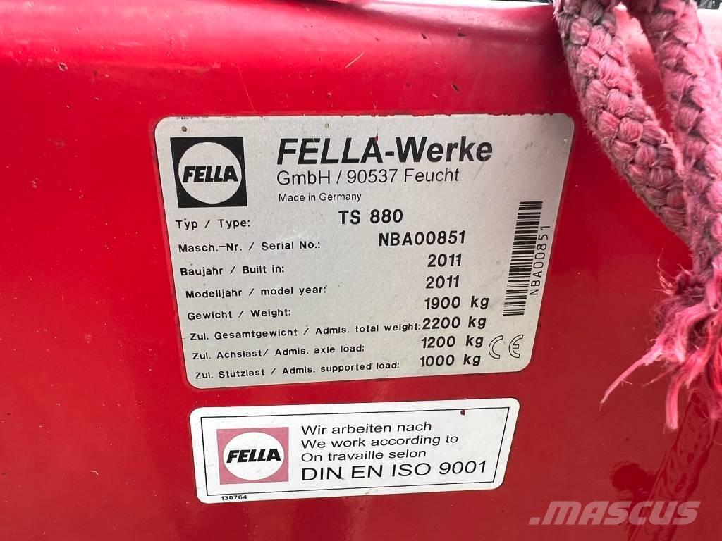 Fella TS 880 Рядковые косилки