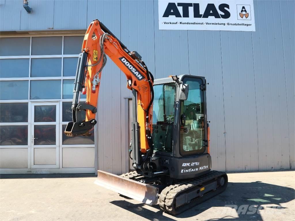 Doosan DX27Z-7 Мини-экскаваторы