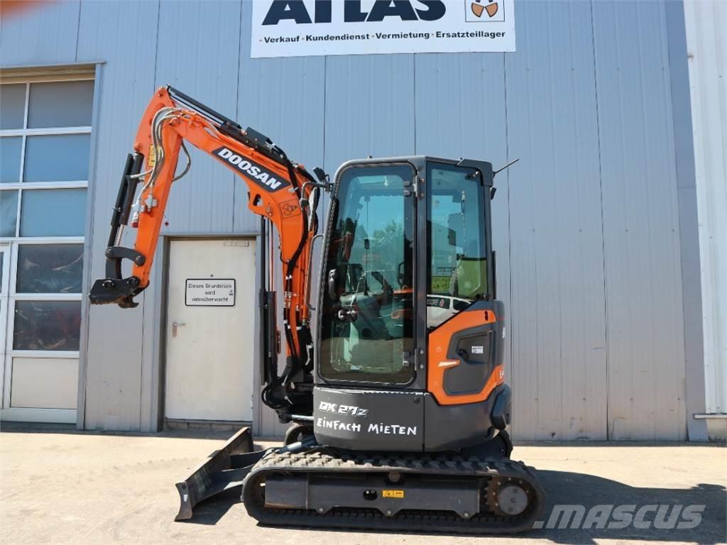 Doosan DX27Z-7 Мини-экскаваторы