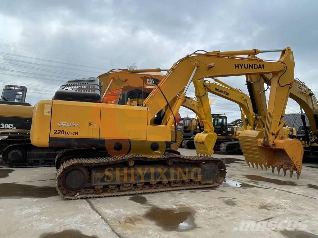 Hyundai Robex 220-7 Гусеничные экскаваторы