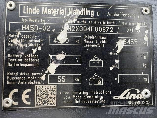 Linde H 45 D Дизельные погрузчики