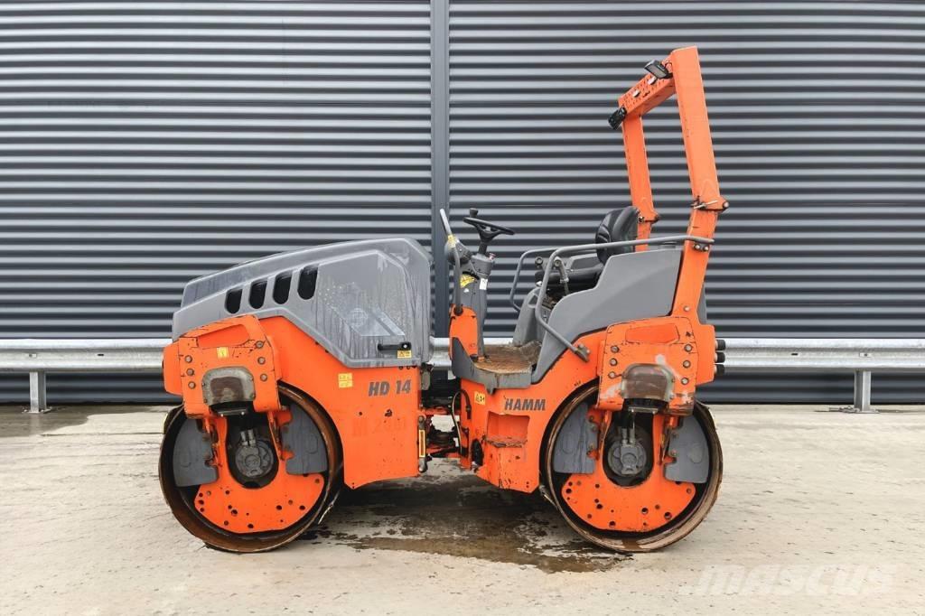 Hamm HD 14 VV Катки тротуарные