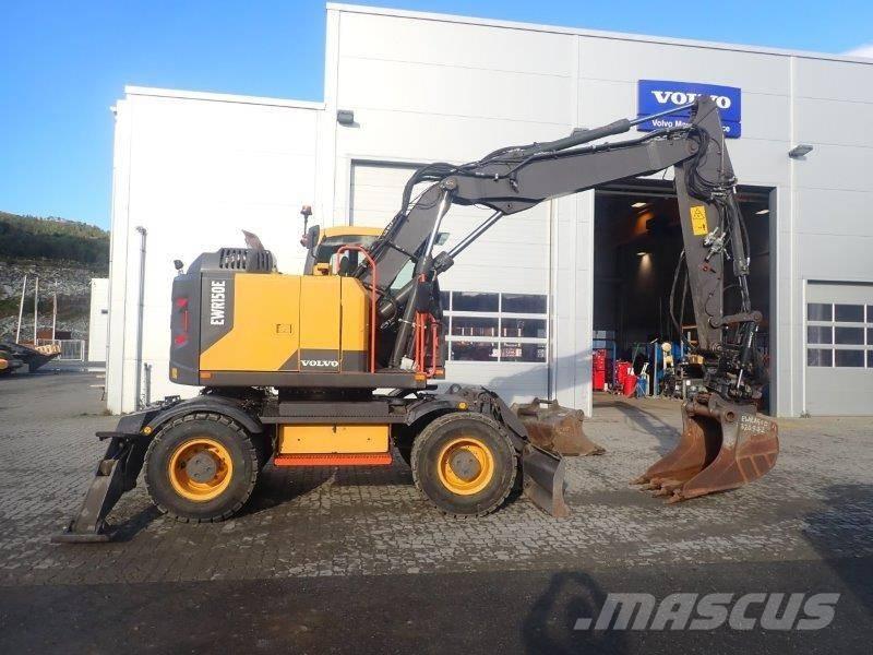 Volvo EWR 150 E Колёсные экскаваторы