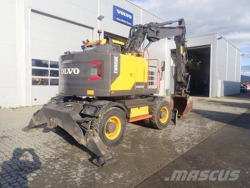 Volvo EWR 150 E Колёсные экскаваторы