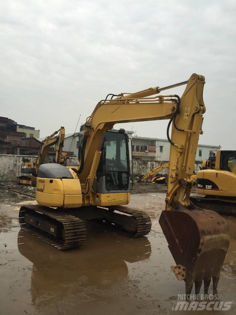 Komatsu pc78us Малые экскаваторы 7т-12т