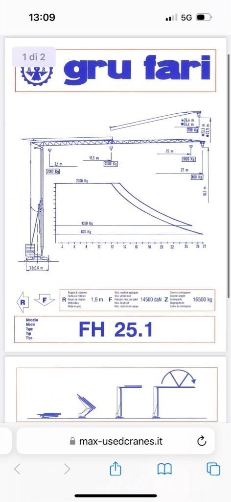 Fari FH 25.01 Монтажный кран