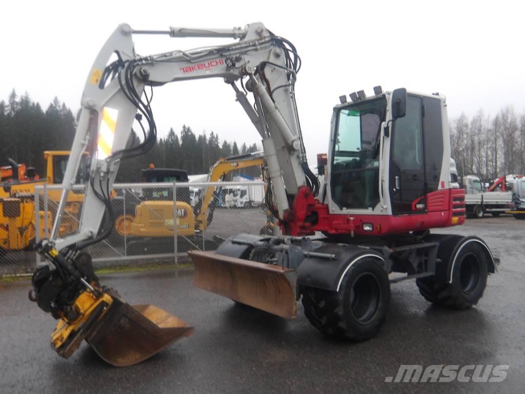 Takeuchi TB 295 W Колёсные экскаваторы