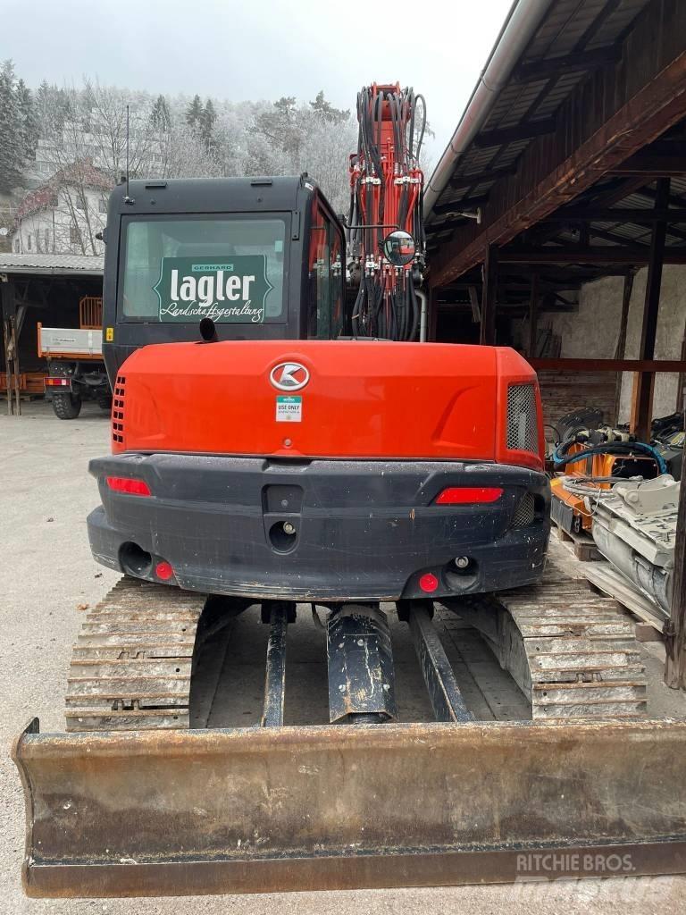 Kubota KX 080-4a2 Малые экскаваторы 7т-12т
