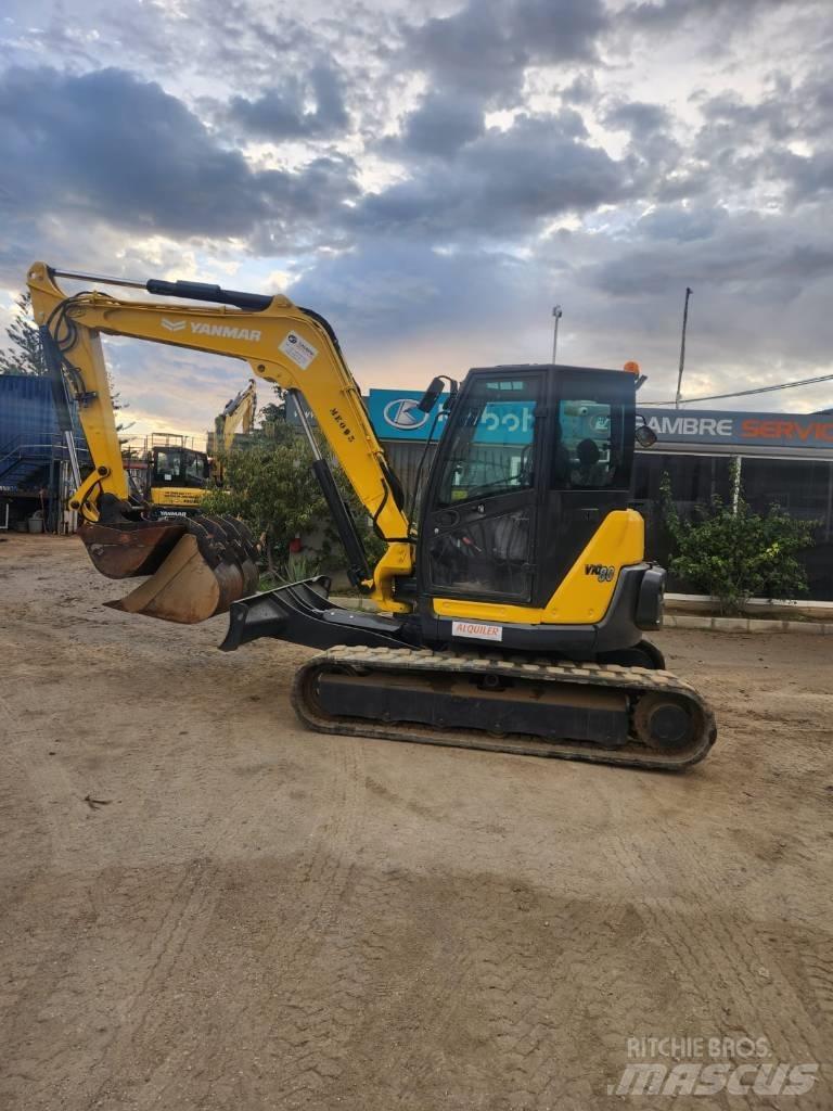 Yanmar Vio 80-1A Малые экскаваторы 7т-12т