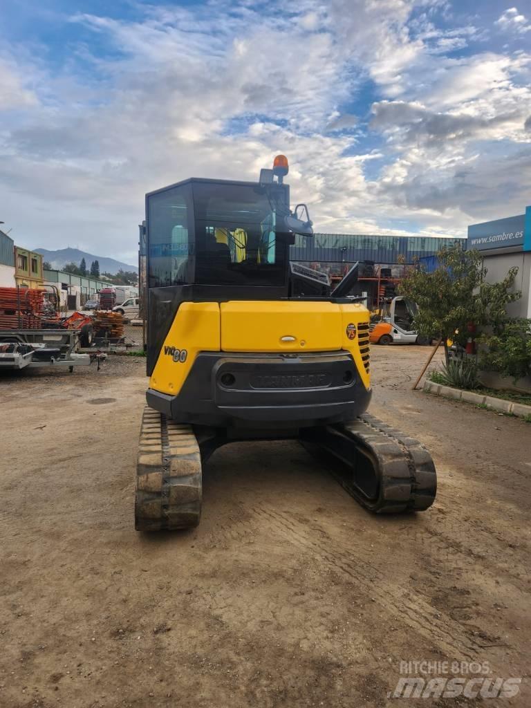 Yanmar Vio 80-1A Малые экскаваторы 7т-12т