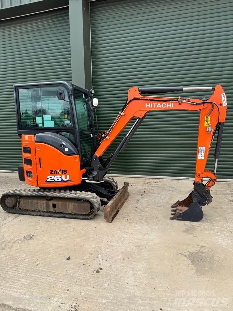 Hitachi 26U-6 CR Мини-экскаваторы