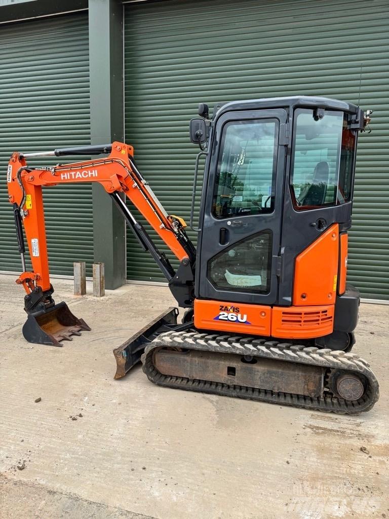Hitachi 26U-6 CR Мини-экскаваторы