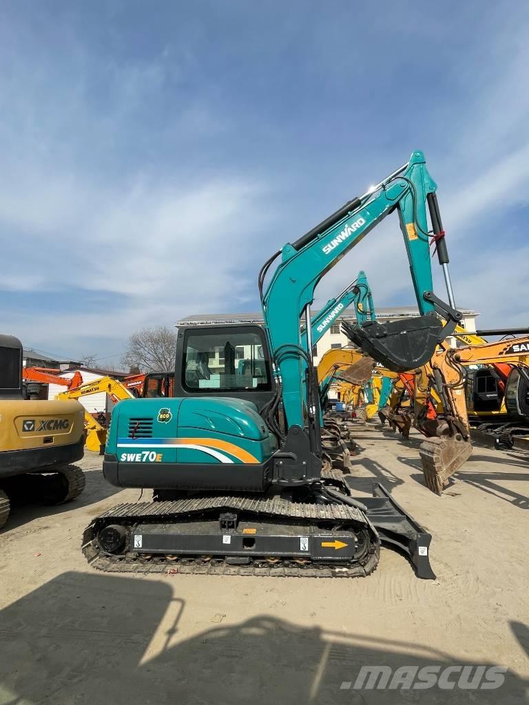 Sunward SWE 70 Малые экскаваторы 7т-12т