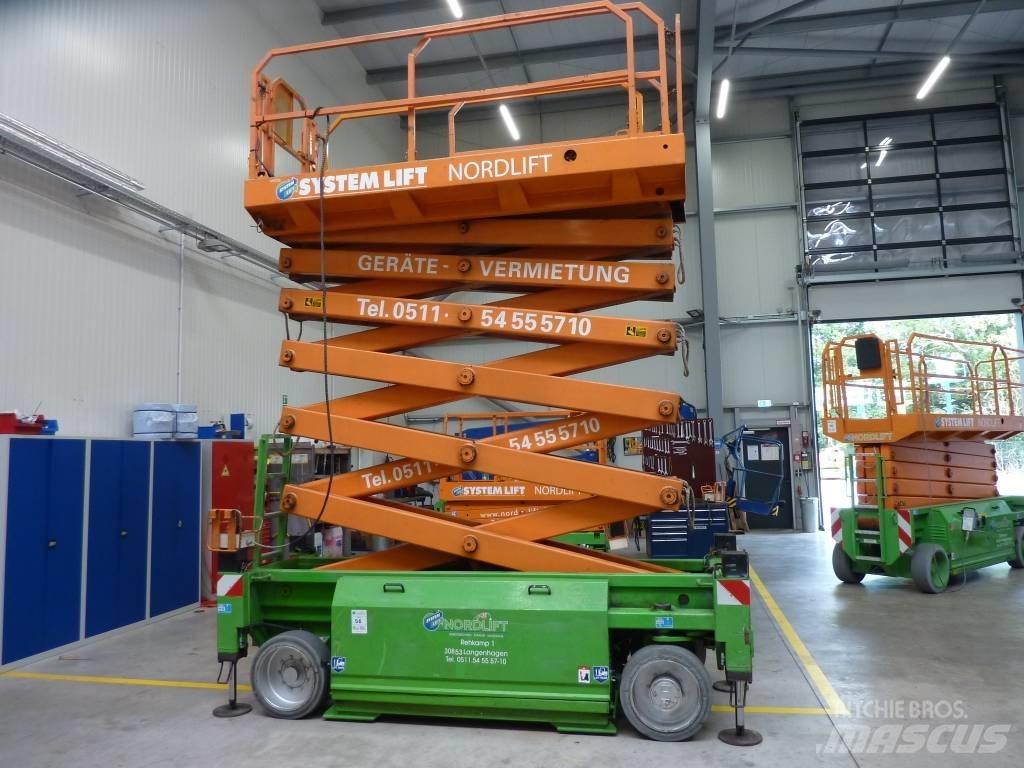 HAB S 175 12 E2WD Ножничные подъемники