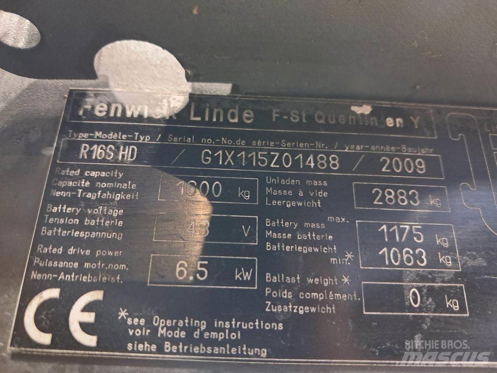 Linde R16 S HD Ричтраки