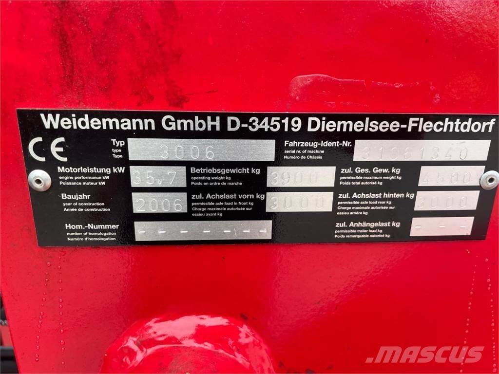 Weidemann 3006 Фронтальные погрузчики