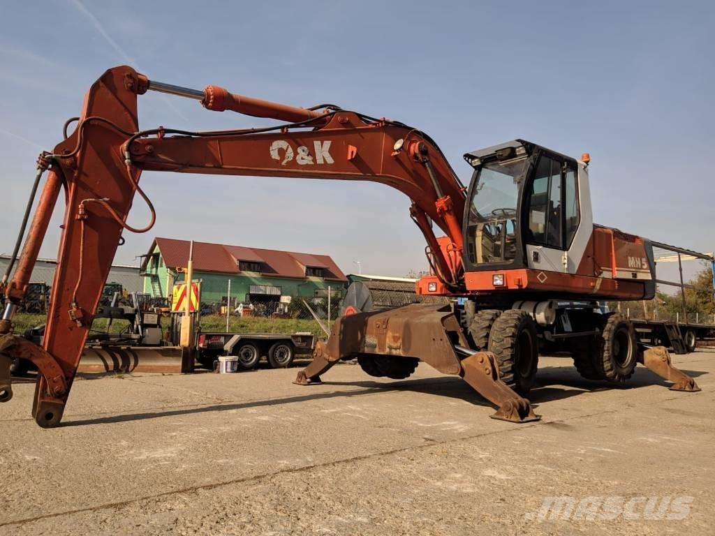 O&K MH 5 Колёсные экскаваторы