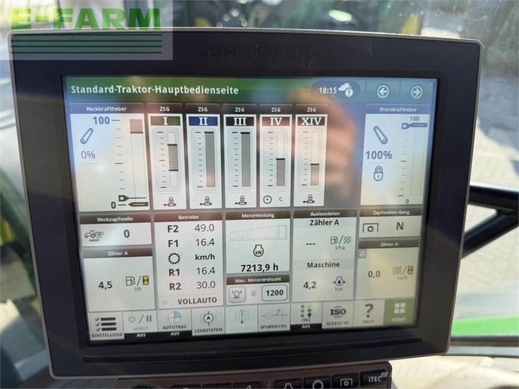 John Deere 6155r Трактора