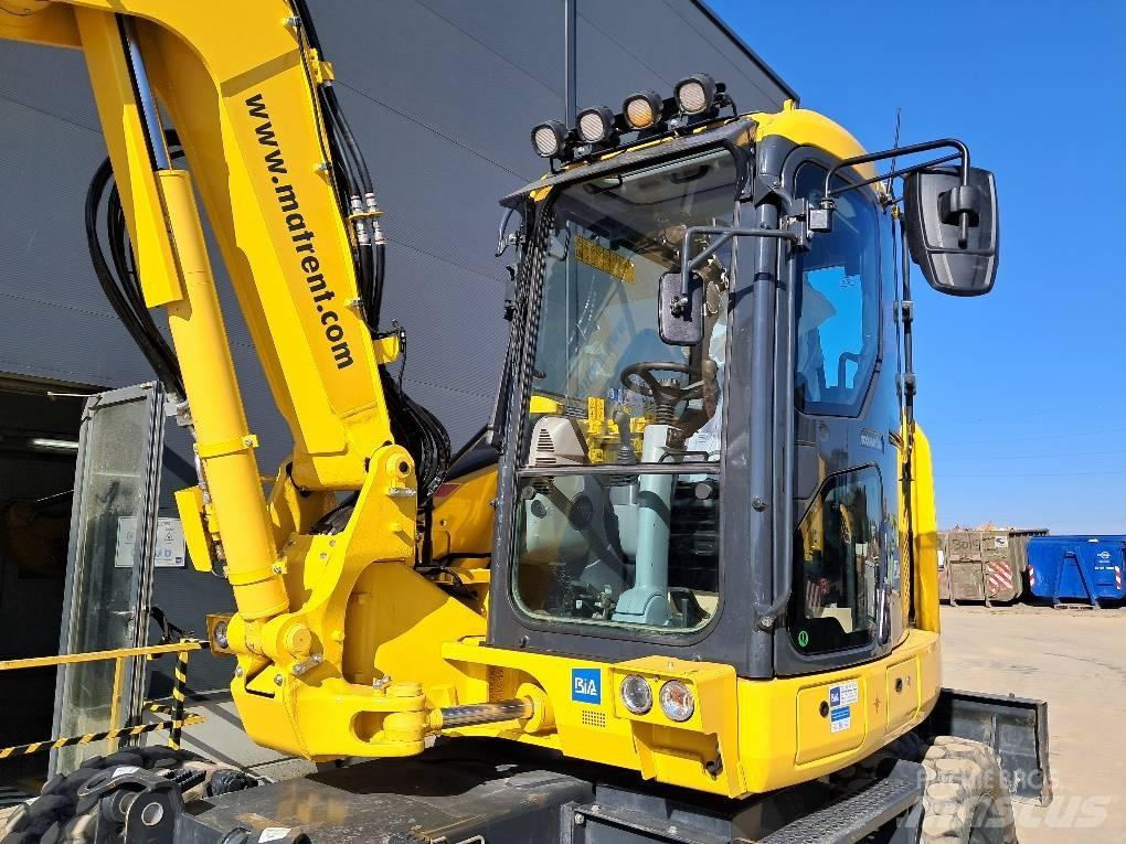 Komatsu PW98MR-11E0 Колёсные экскаваторы