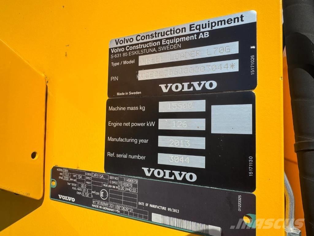 Volvo L 70 G Фронтальные погрузчики