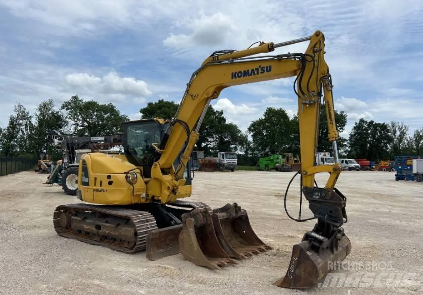 Komatsu PC 118 MR-8 Малые экскаваторы 7т-12т
