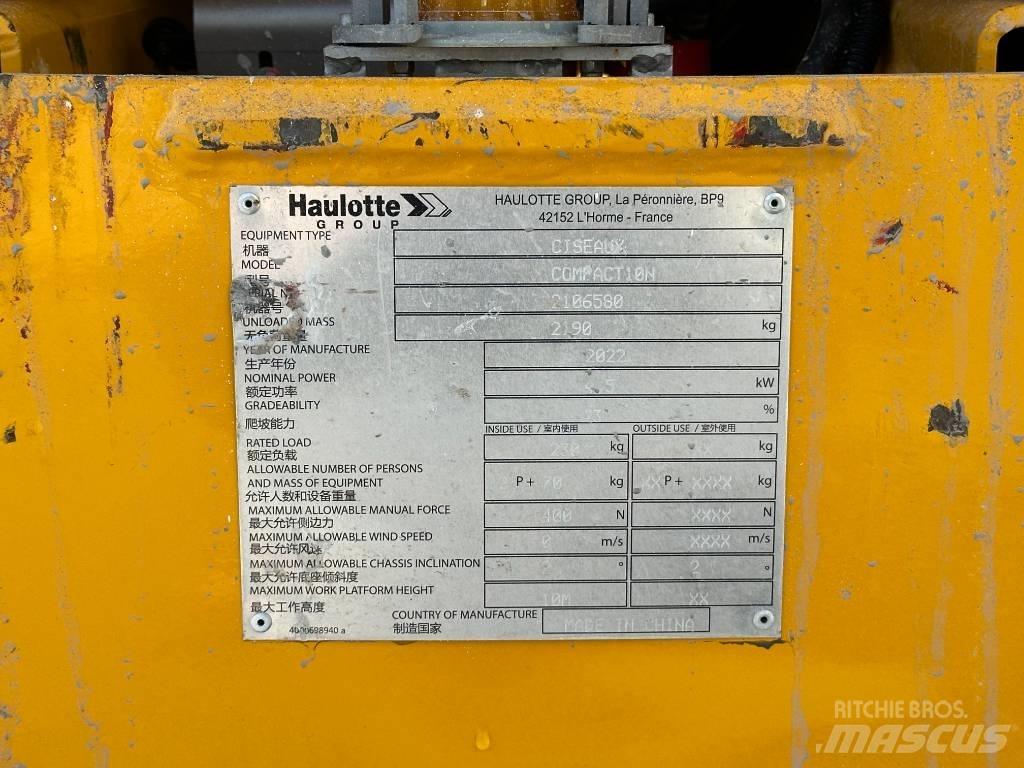 Haulotte COMPACT 10N Ножничные подъемники