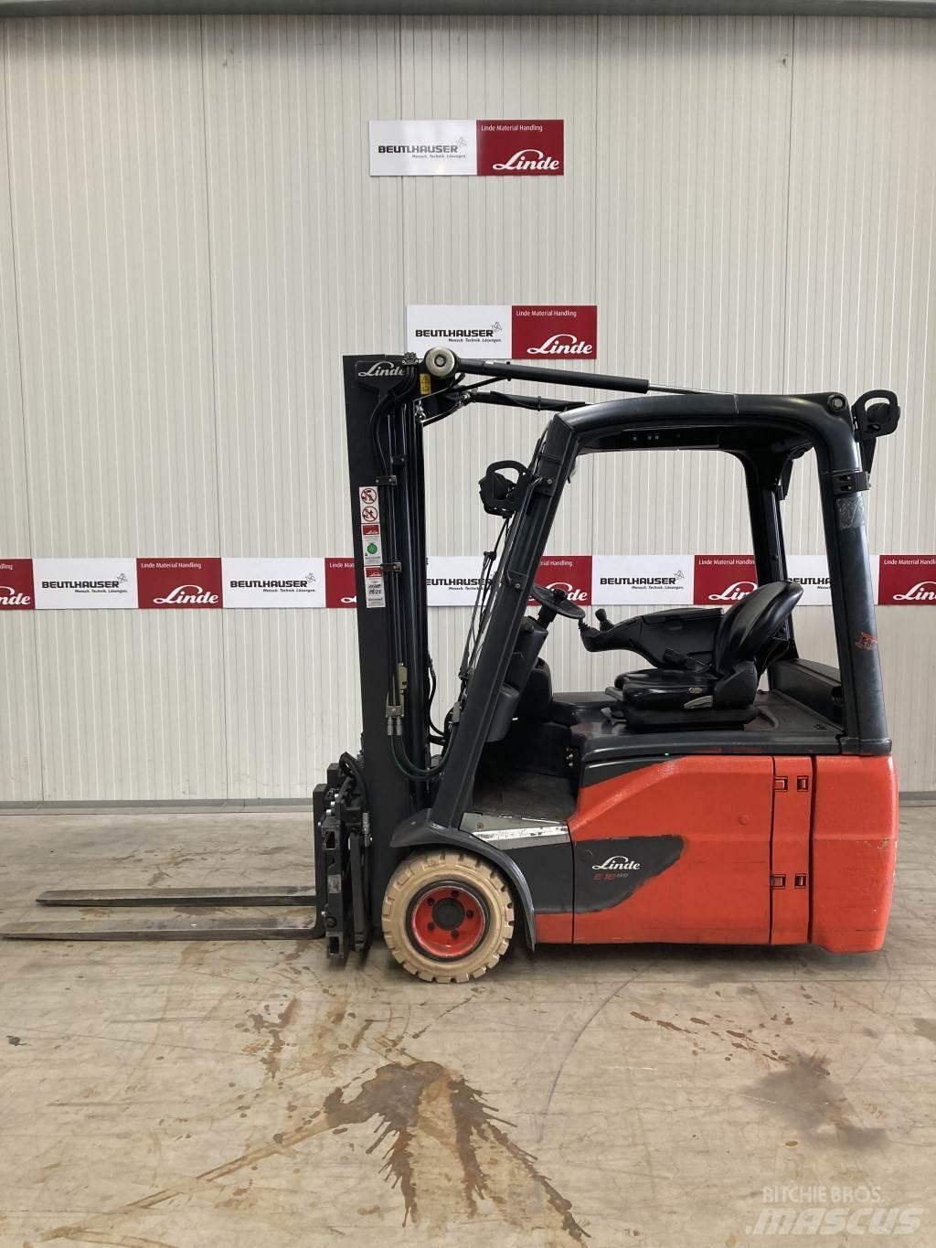 Linde E18 Электропогрузчики
