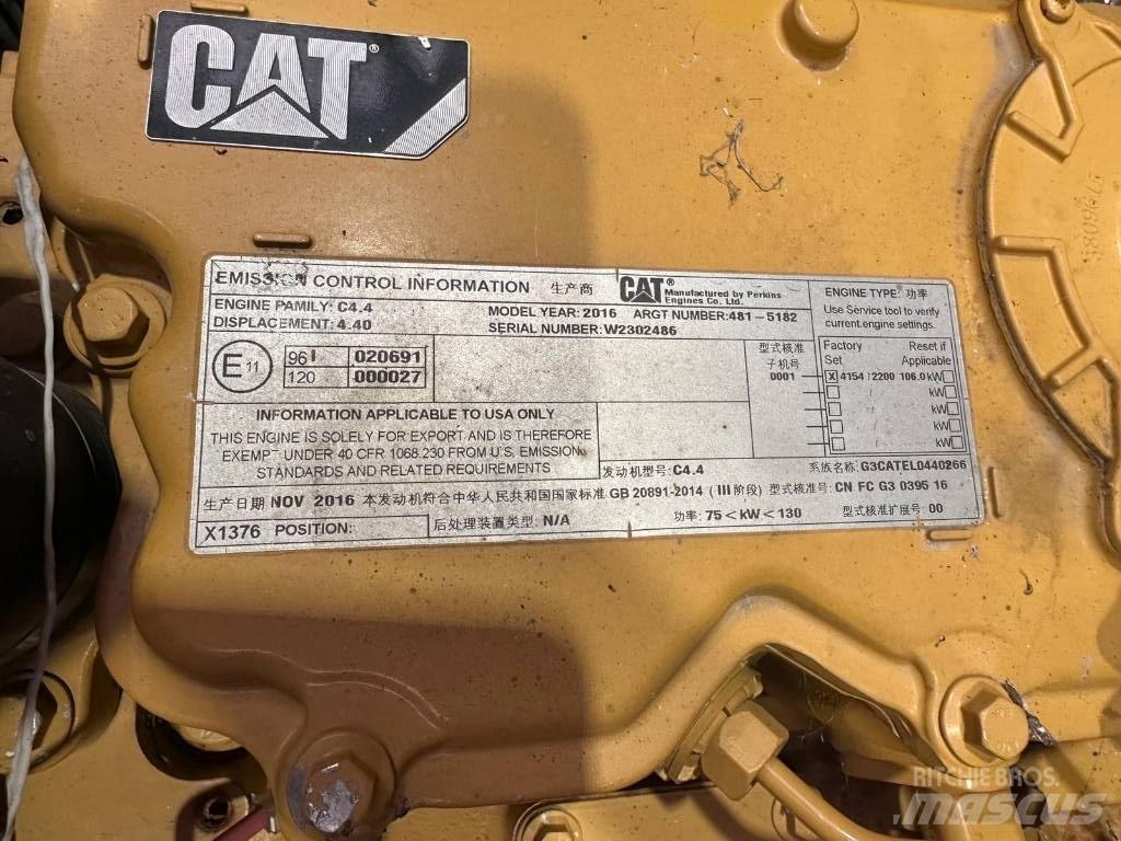 CAT C4.4 Двигатели