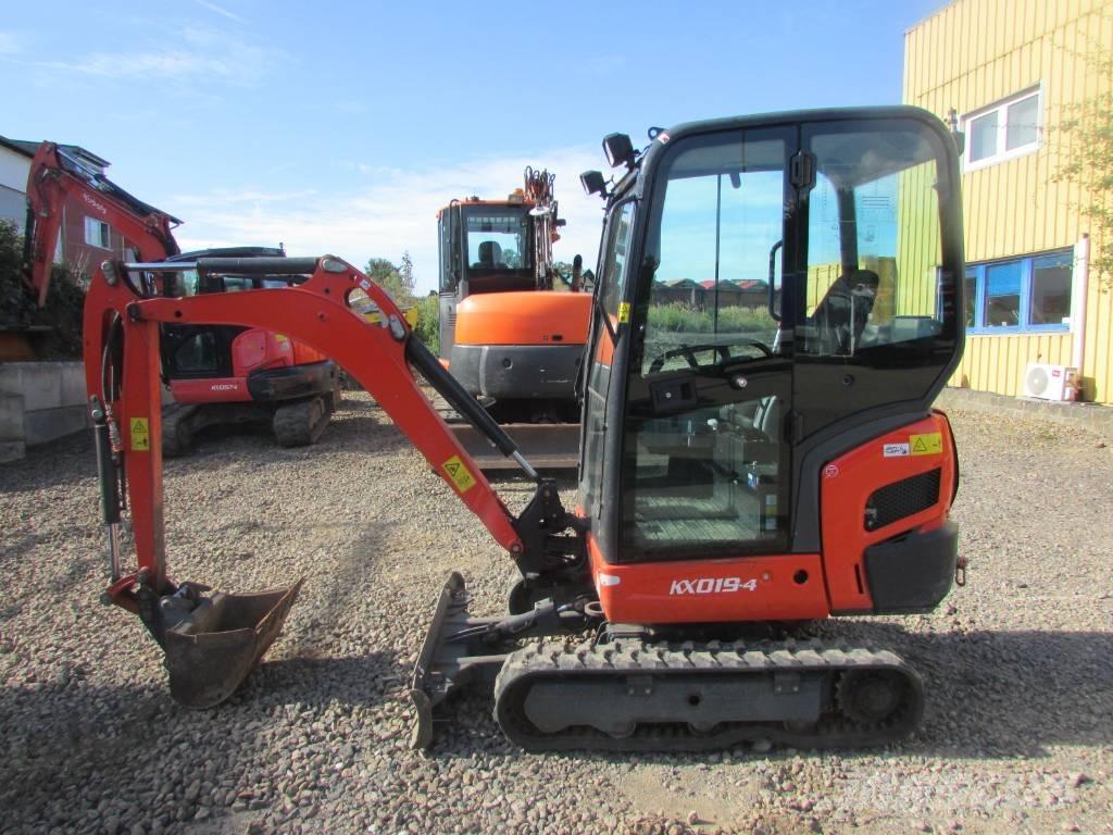 Kubota KX 019-4 Мини-экскаваторы