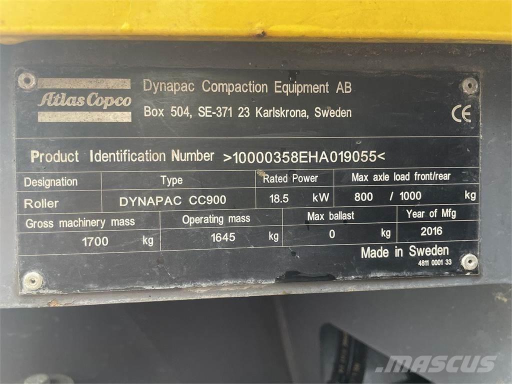 Atlas Copco CC900 Дорожные катки