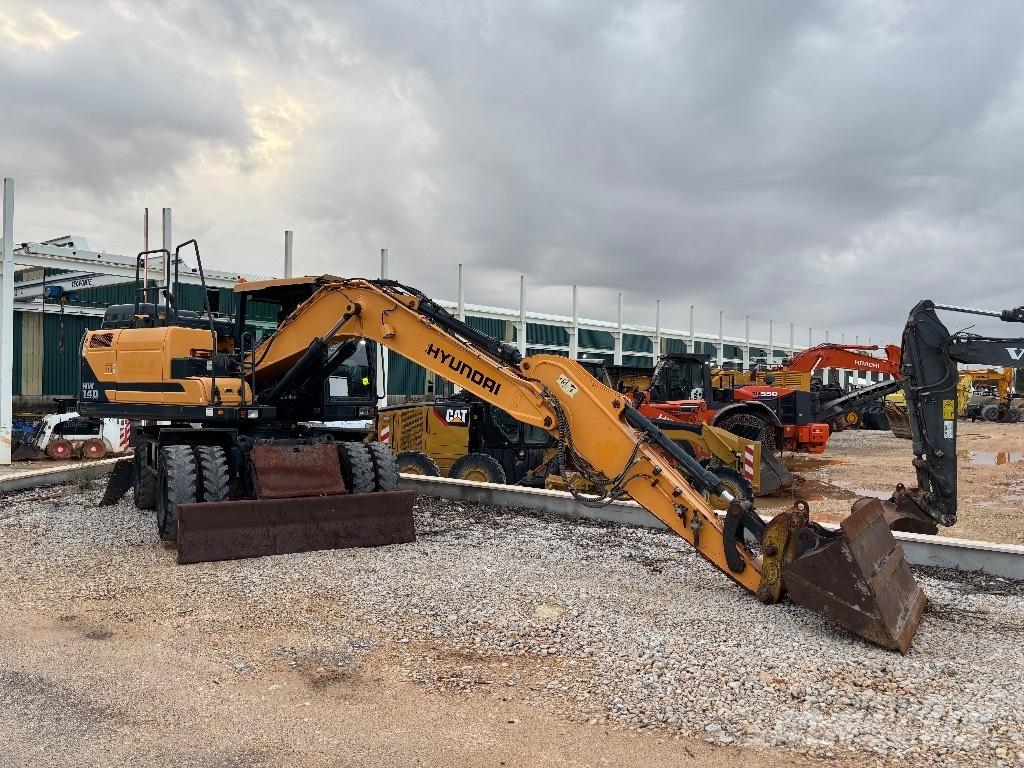 Hyundai HW 140 A Колёсные экскаваторы