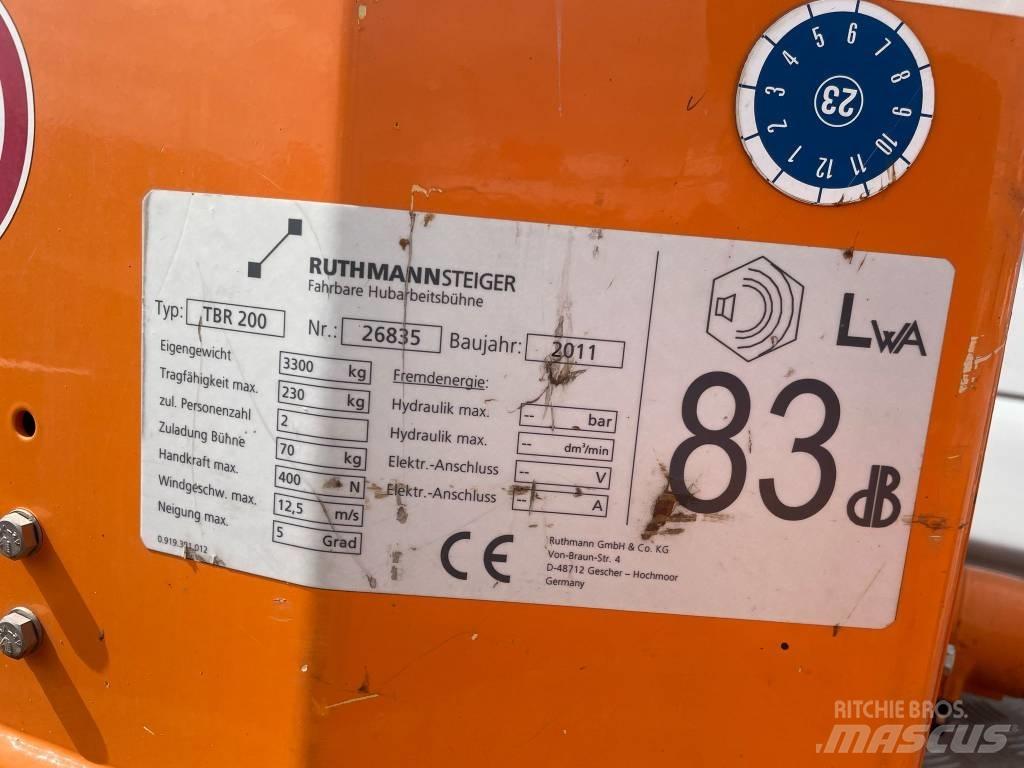 Ruthmann TBR 200 Автовышки