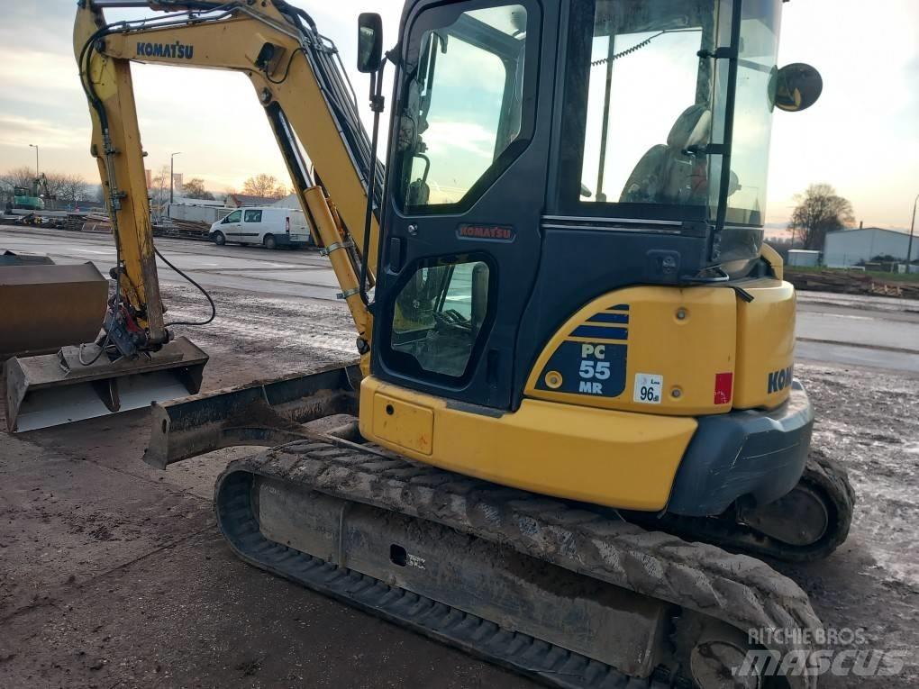Komatsu PC 55 MR-3 Гусеничные экскаваторы