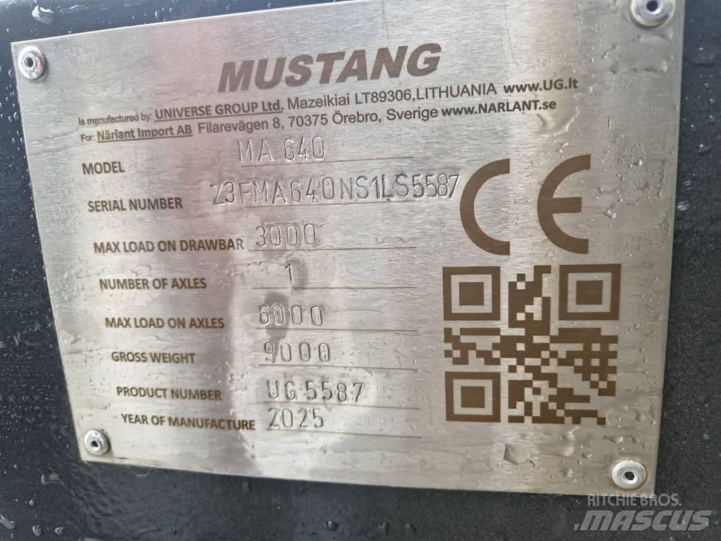 Mustang MA C-640 Прочие сельхоз-прицепы