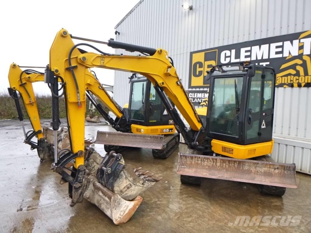 JCB 55 Z-1 Малые экскаваторы 7т-12т