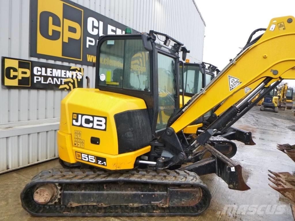 JCB 55 Z-1 Малые экскаваторы 7т-12т