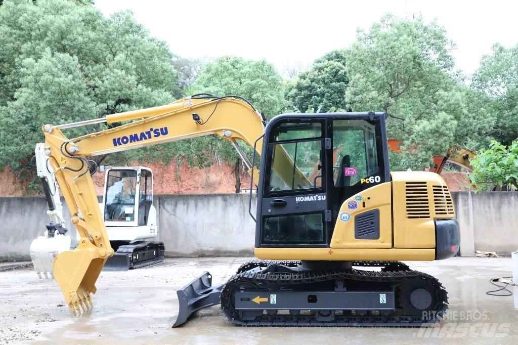 Komatsu PC 60-8 Гусеничные экскаваторы