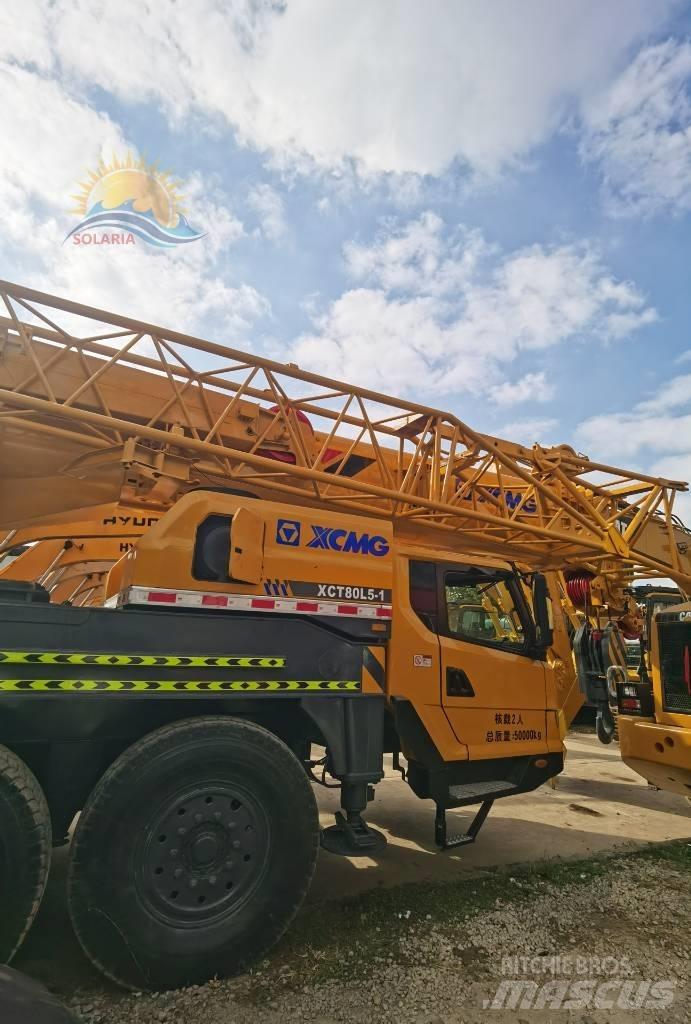 XCMG XCT80L5 Автокраны