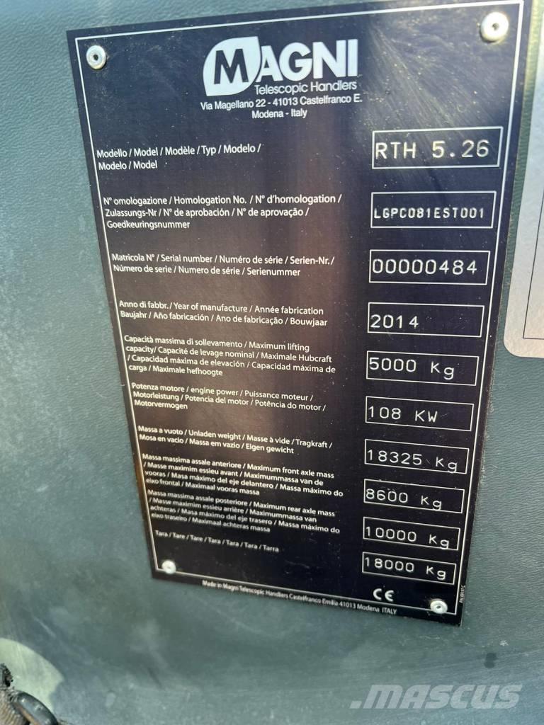 Magni RTH 5.26 Телескопические погрузчики