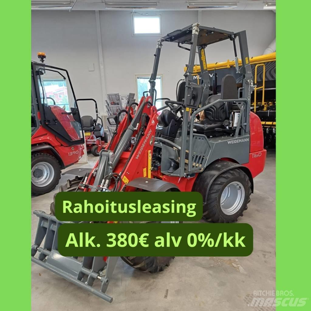 Weidemann 1160 Многофункциональные сельскохозяйственные погрузчики