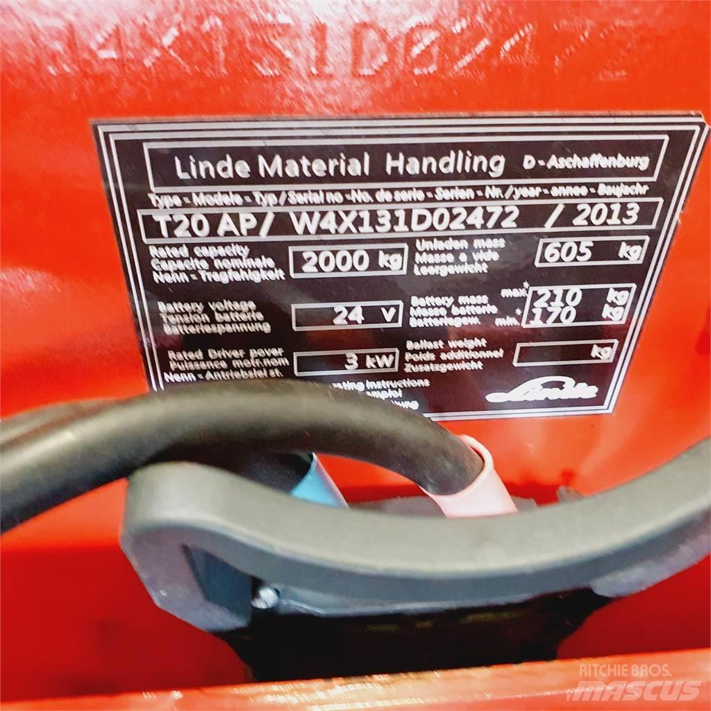 Linde T20AP kurz Ручные электрические тележки