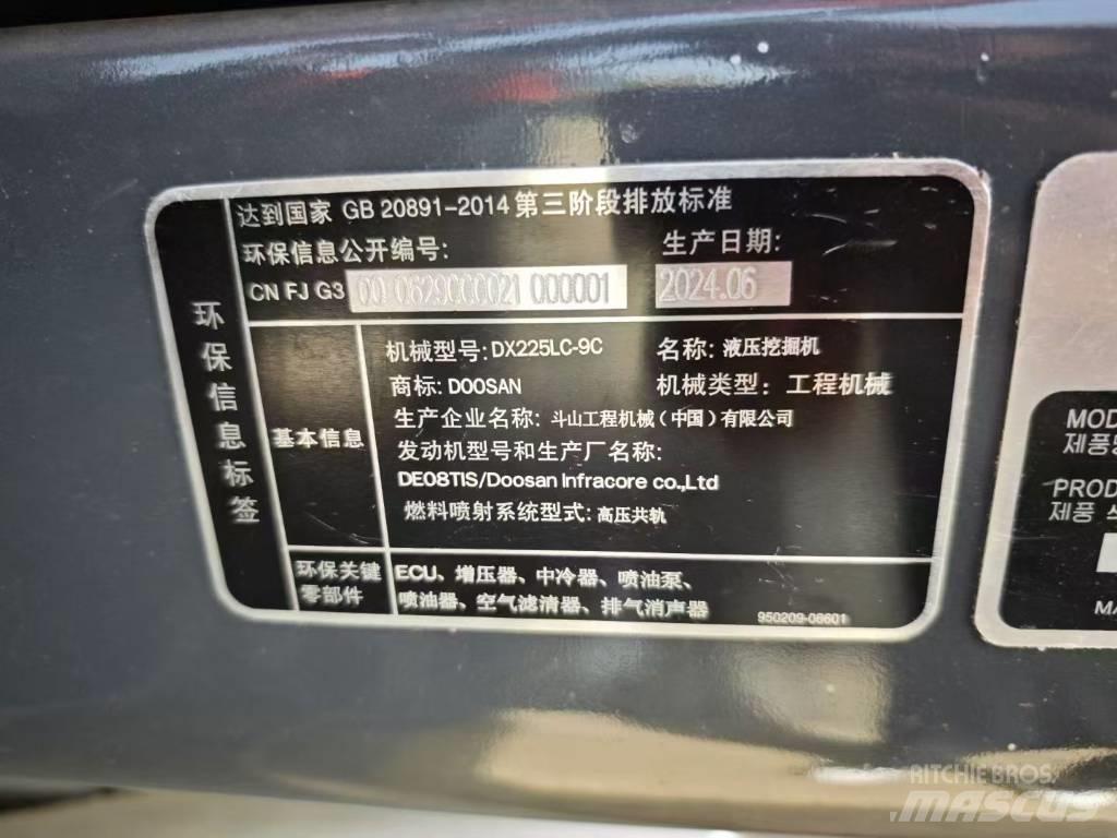 Doosan DX 225 LC Гусеничные экскаваторы